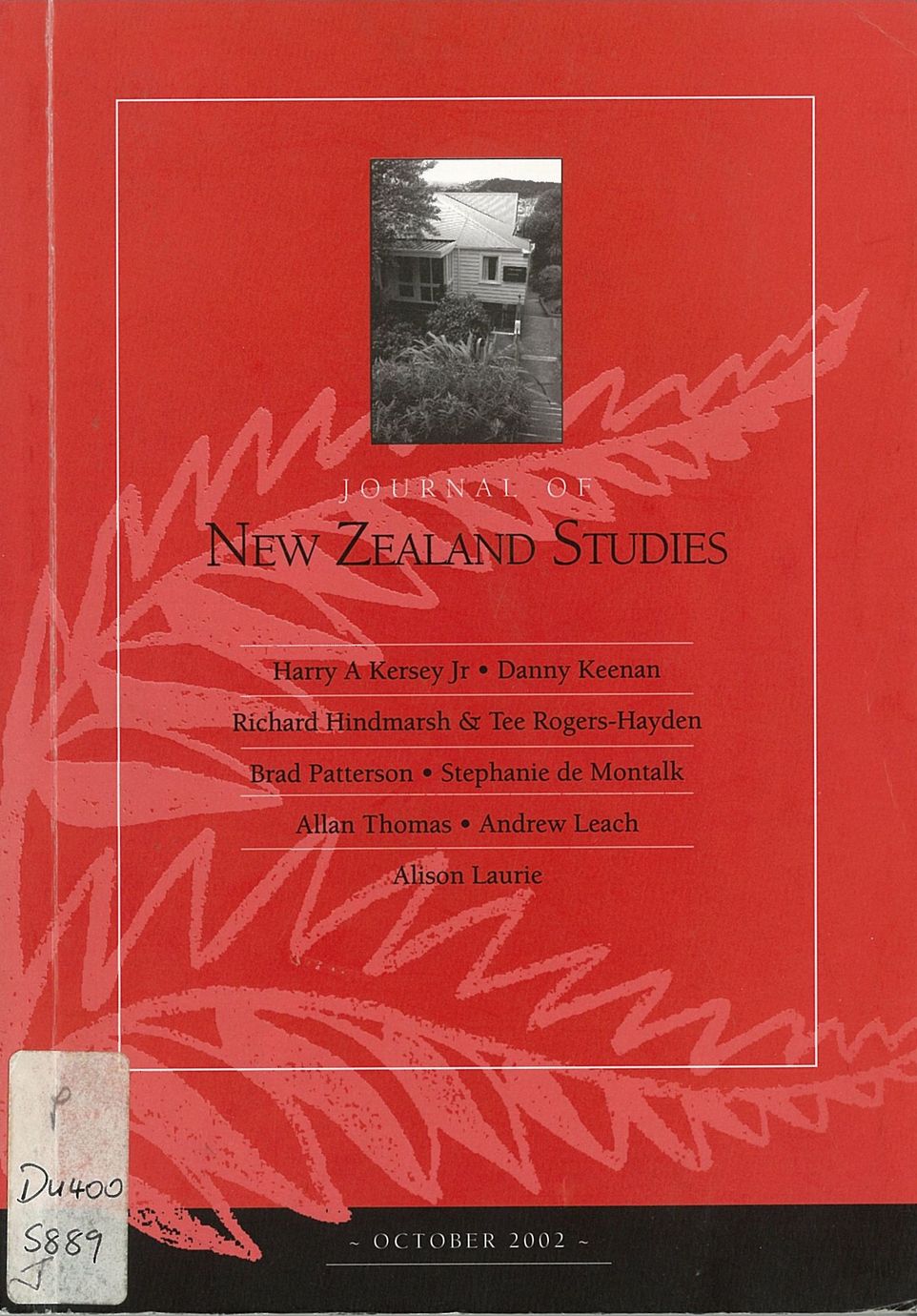 Journal of New Zealand Studies 2002 NS1