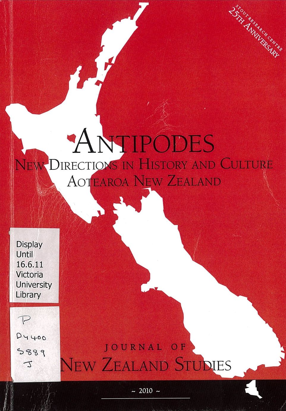 Journal of New Zealand Studies 2010 No. 9