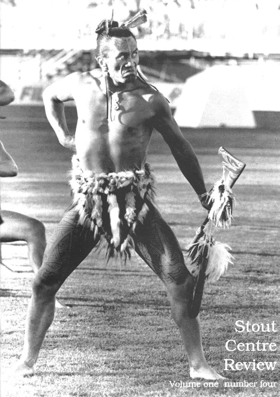 Cover of Stout Centre Review, 1991, V. 1, N. 4.