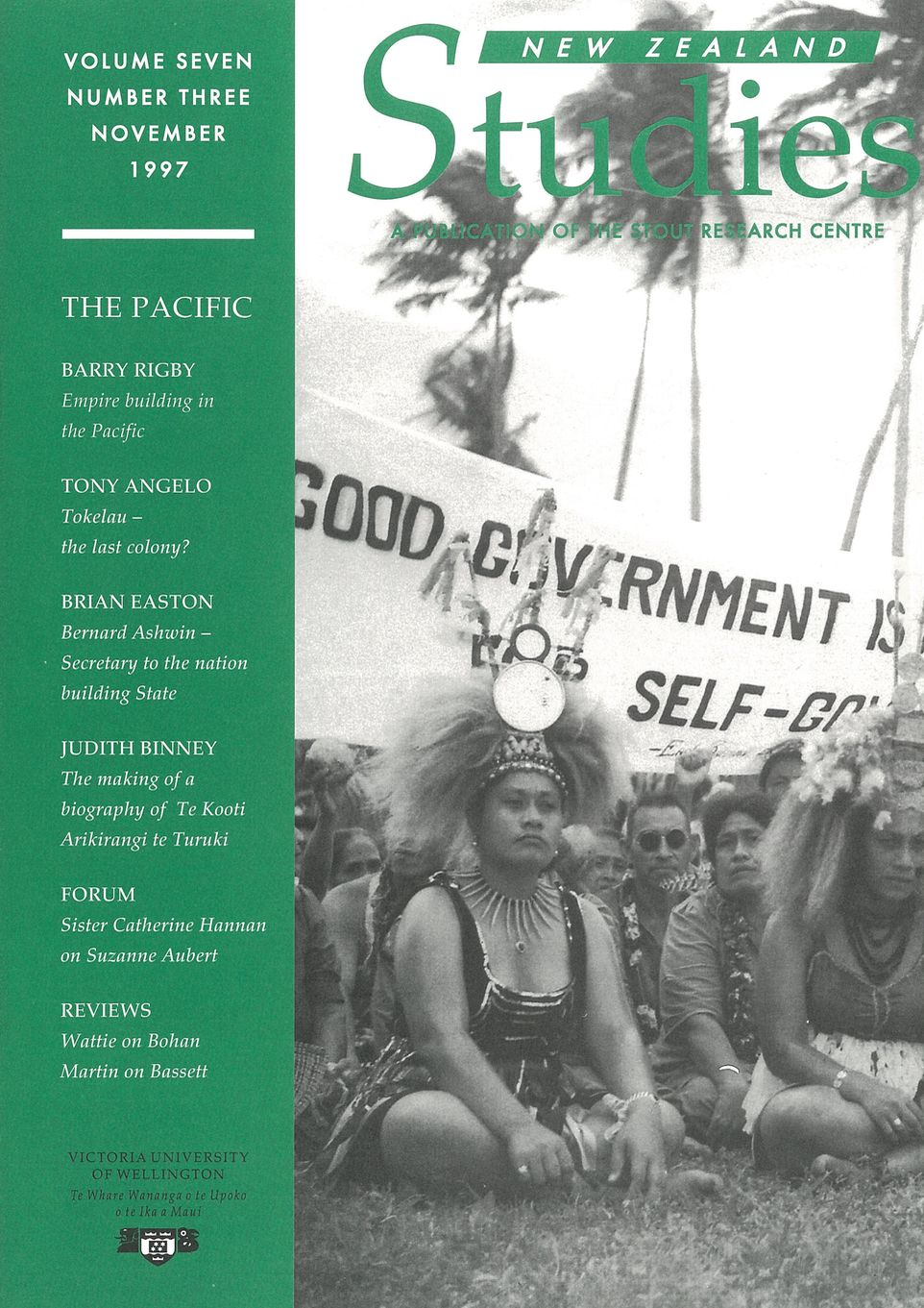 New Zealand Studies 1997 Vol.7 No.3