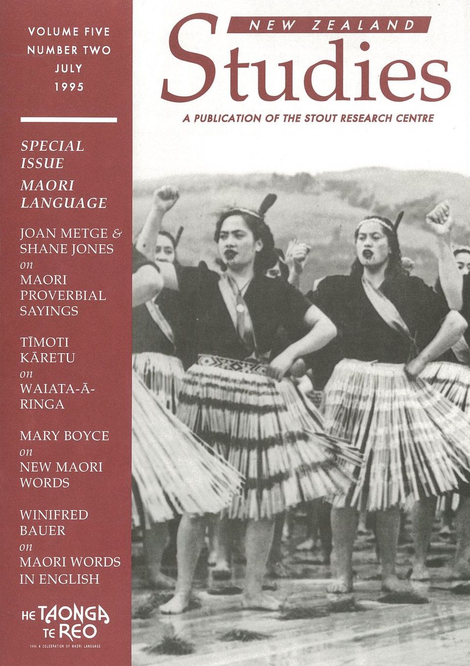 New Zealand Studies 1995 Vol.5 No.2